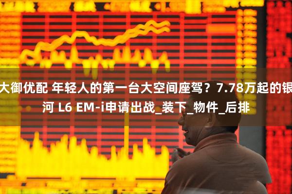 大御优配 年轻人的第一台大空间座驾？7.78万起的银河 L6 EM-i申请出战_装下_物件_后排